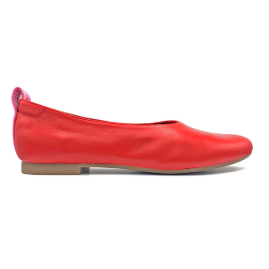 Tall Poppy Ballet Flats