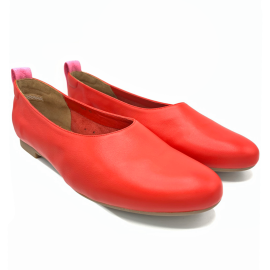 Tall Poppy Ballet Flats