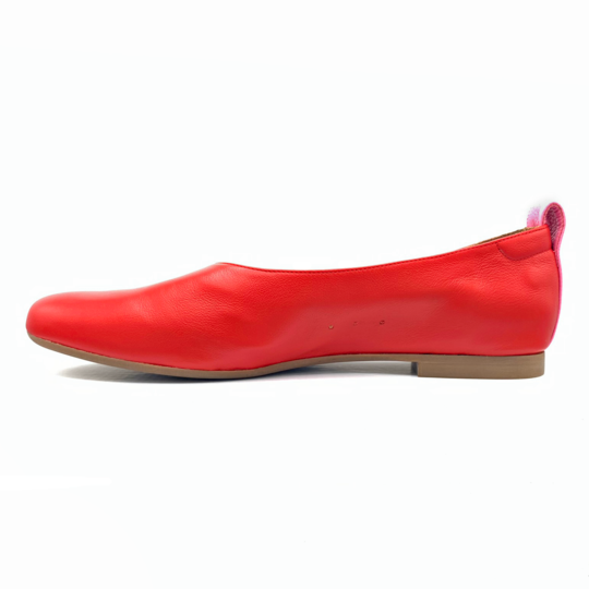 Tall Poppy Ballet Flats