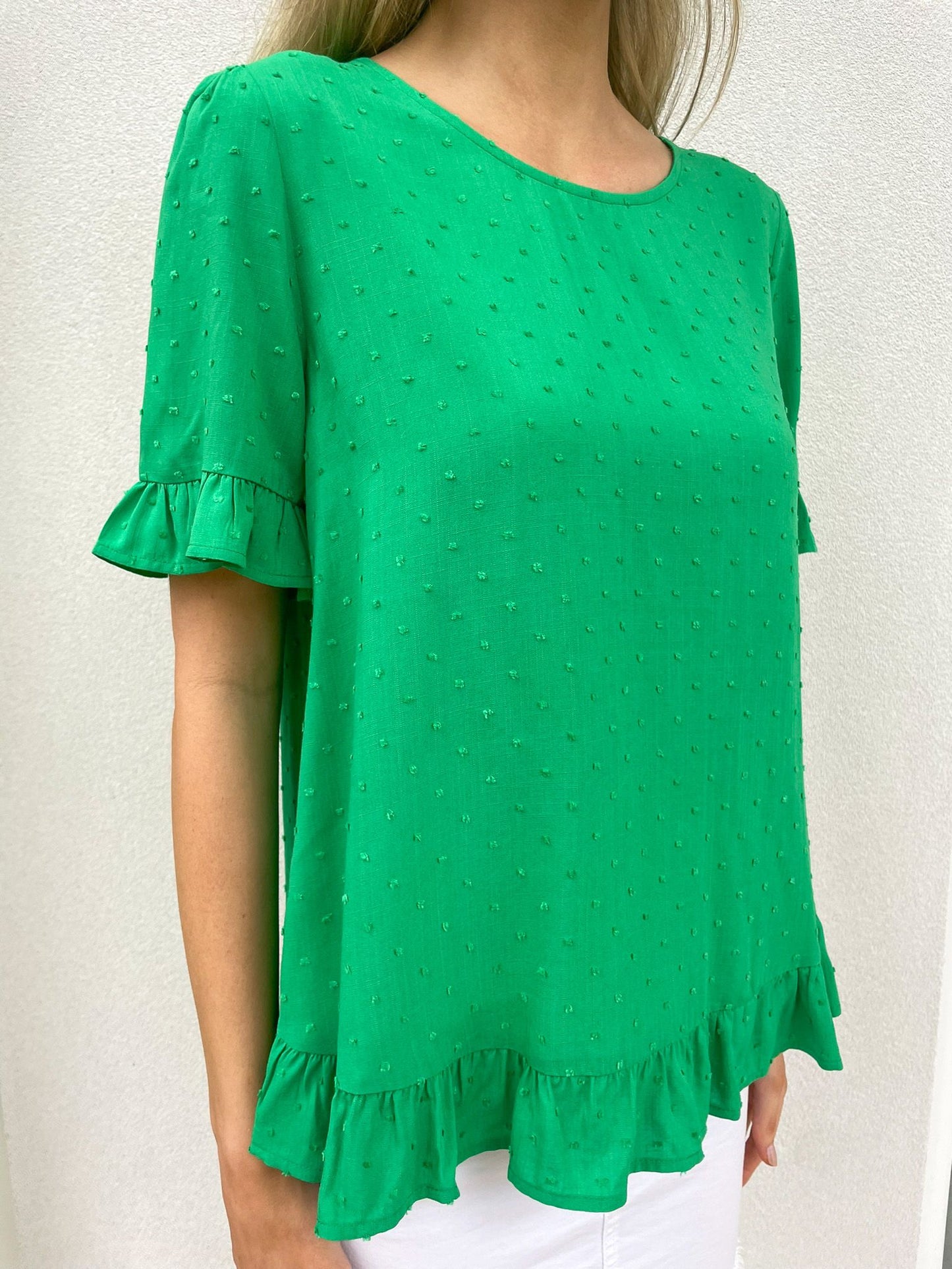 Hanna top green