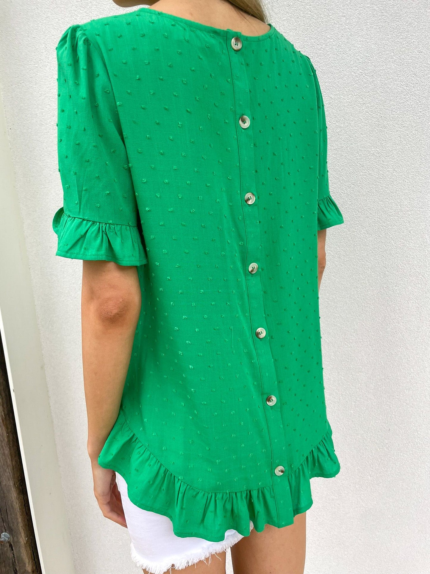 Hanna top green