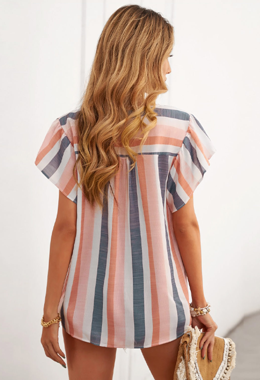 Small town tassel top stripe