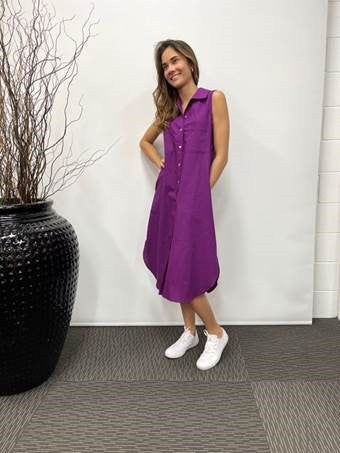 Purple dress